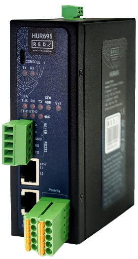 5 Channel 4-20mA Analog Output Modbus TCP Remote IO Device, 2x 10/100 T(x) ETH ports, 2x 10/100 T(x) ETH ports, 1 x RS232 & 1 x RS485
