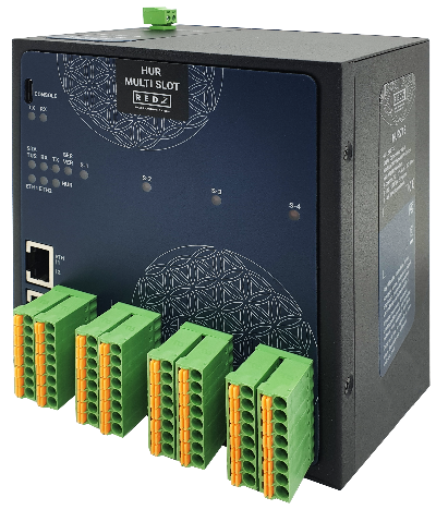 4 x 8 Channel 12-275V AC-DC, 60mA Digital Optocoupler Input Modbus TCP Remote IO Device, 2x 10/100 T(x) ETH ports