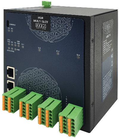 4 x 8 Channel 0-20mA Analog Input Modbus TCP Remote IO Device, 2x 10/100 T(x) ETH ports