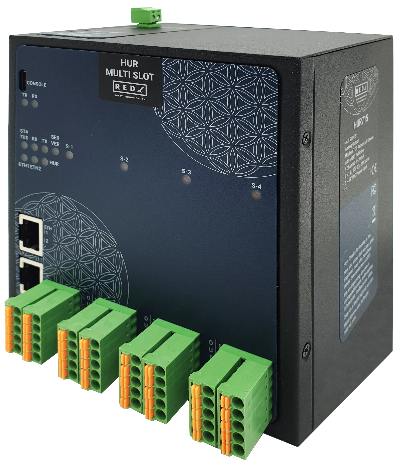 4 x 5 Channel 4-20mA Analog Output Modbus TCP Remote IO Device, 2x 10/100 T(x) ETH ports
