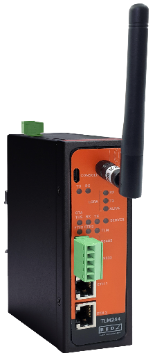 868 MHz LoRa Radio Modem with 2 x 10/100Base-T(x) Ports, 1 x RS232 and 1 x RS485 Serial Ports
